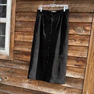 The sporting life 100% pig suede button down vintage shirt